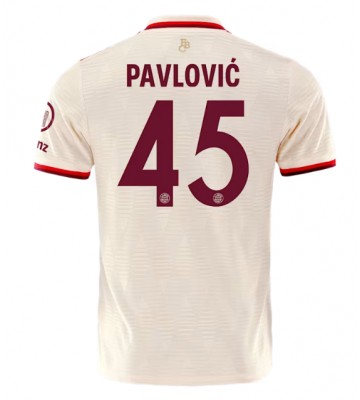 Bayern Munich Aleksandar Pavlovic #45 Tercera Equipación 2024-25 Manga Corta